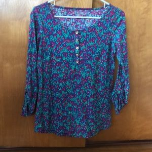 Floral Lilly Pulitzer top.